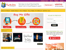 Tablet Screenshot of buymegifts.com